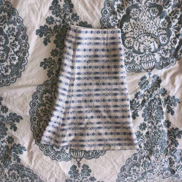 Nagoya Jaquard Flare Skirt